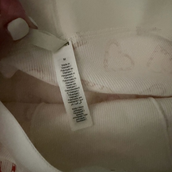 Skims Cotton Rib Tank and Boxers - Marble Candy Heart NWOT - Picture 6 of 6